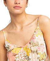 Roxy Juniors' Spring Adventure Floral-Print Cover-Up Dress