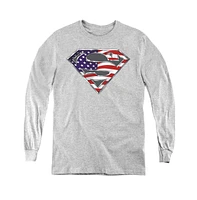 Superman Boys Youth All Long Sleeve Sweatshirts