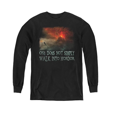Lord Of The Rings Boys Youth Walk Mordor Long Sleeve Sweatshirts