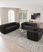 Valerian Boucle Fabric Sofa Collection