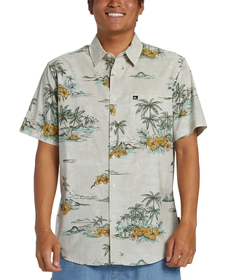 Quiksilver Men's Apero Classic Short Sleeve Button Down Shirt