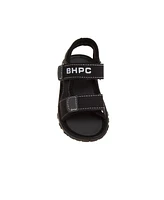 Beverly Hills Polo Club Toddler Double Hook and Loop Sandals