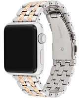 Coach Women's Two Tone Stainless Steel Apple Strap 38mm/40mm/41mm