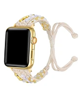 Posh Tech Women's Gemma Weave Band for Apple Watch Size-38mm,40mm,41mm