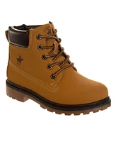 Beverly Hills Polo Club Toddler Lace-Up Construction Boots