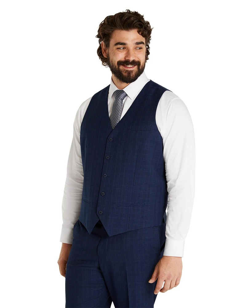 Johnny Bigg Big & Tall Saylor Check Waistcoat