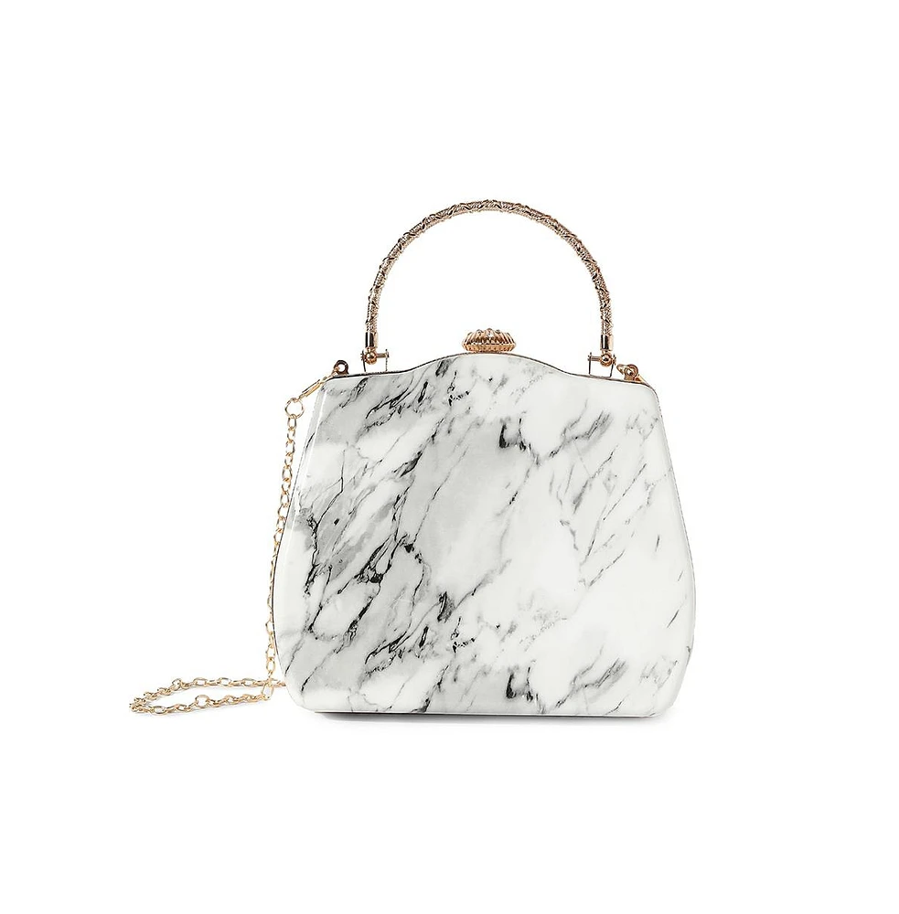 Haute Sauce Women's Marble Clutch Bag