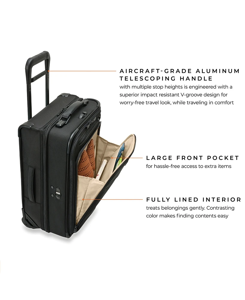 Baseline Tall Carry-On 2-Wheel Garment Bag