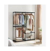 Slickblue Portable Clothes Rack Freestanding For Bedroom