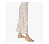 Stella Carakasi Women's Striped Linen On The Move Skirt