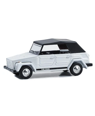 Greenlight Collectibles 1/64 1973 Volkswagen Thing Type White w/ Black Top Club Vee-Dub