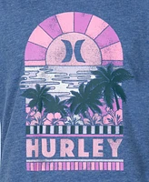 Hurley Big Girls Sunset Short Sleeves T-shirt