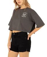 Hurley Juniors' Brooklyn Boyfriend Crop Tee