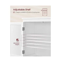 Slickblue Bathroom Floor Cabinet – Stylish Storage Solution for Organized Bath Essentials