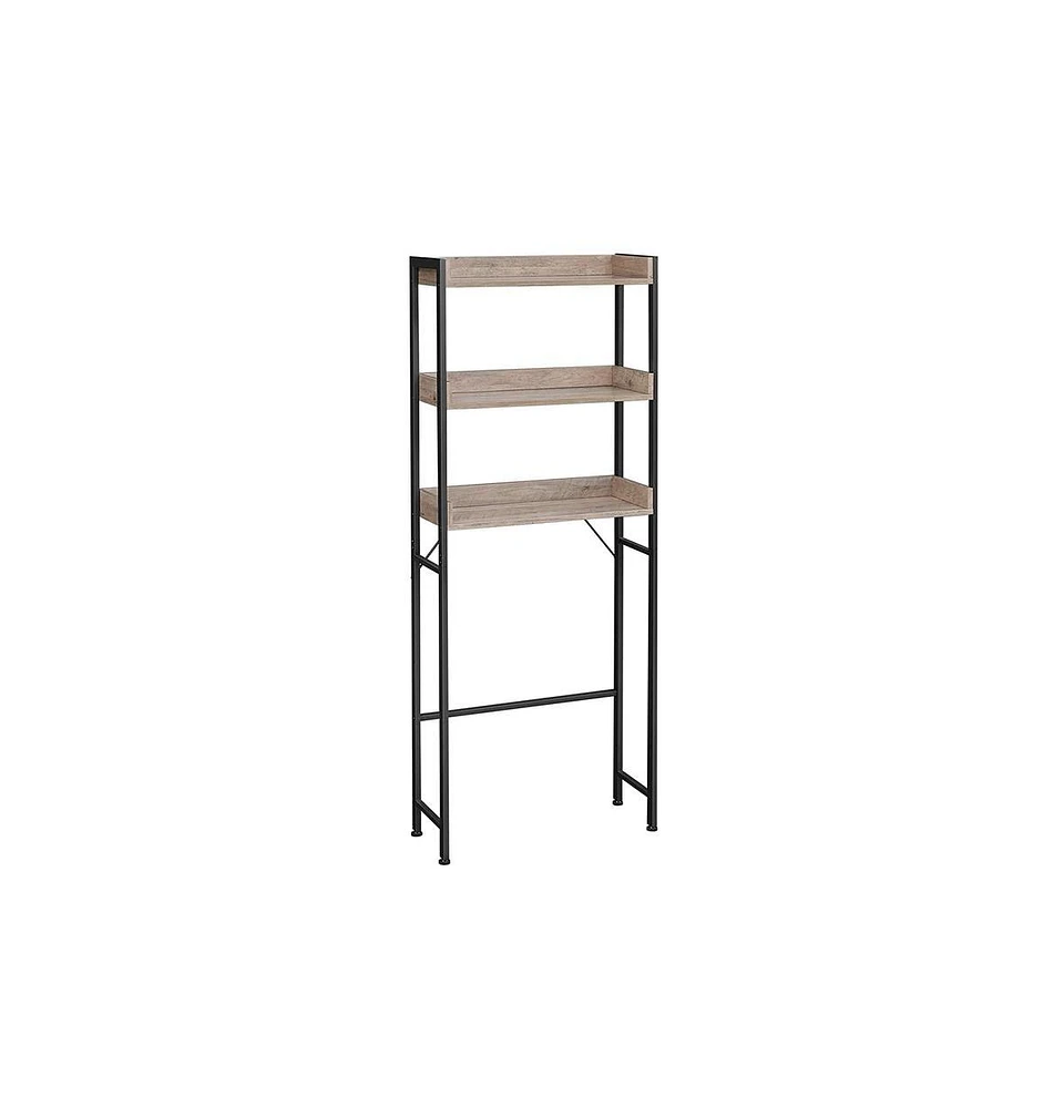 Slickblue 3-tier Over-the-toilet Rack, Tall Bathroom Storage Shelf, Space-saving