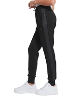 Guess Women's Allie Logo-Tape Cuffed Sweatpants