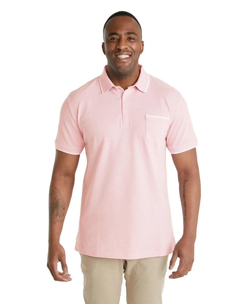 Johnny Bigg Mens Frazier Textured Polo