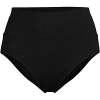 Lands' End Women's Pinchless High Waisted Bikini Bottoms