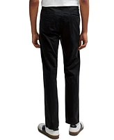 Boss by Hugo Men's Stretch-Cotton Satin Slim-Fit Chinos Pants