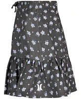 Hurley Big Girls Printed Woven Twill Skirt