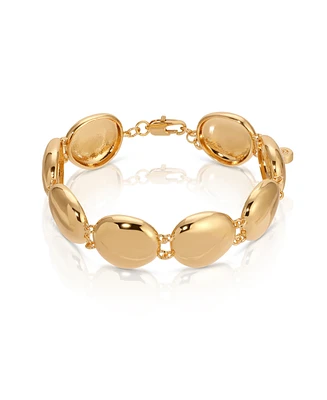 Ettika Polished Pebble Linked Bracelet