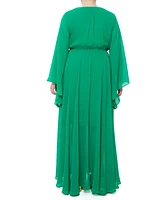Meghan Fabulous Plus Sunset Maxi Dress