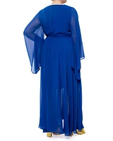 Meghan Fabulous Plus Size Sunset Maxi Dress