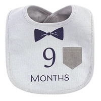 Hudson Baby Baby Boys Brand New Terry Drooler Bibs with Fiber Filling, Pack of 10