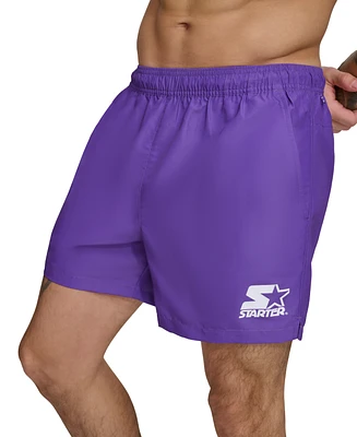 Starter Men's Modern Euro Stack 5" Volley Shorts