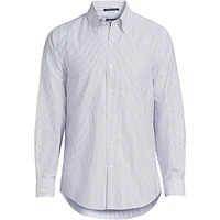 Lands' End Big & Tall Traditional Fit Pattern No Iron Supima Oxford Dress Shirt