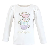 Hudson Baby Baby Girls Long Sleeve T-Shirts