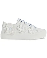 Karl Lagerfeld Paris Women's Georgia Lace-Up Embellished Sneakers