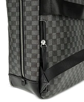 Guess Men's Jet Set Checker Logo Compact Bag