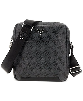 Guess Men's Vezzola Top Zip Logo Bag