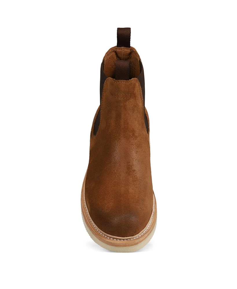 Frye Men's Hudson Suede Leather Chelsea Boots