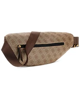 Guess Men's Vezzola Water-Resistant Printed Belt Bag