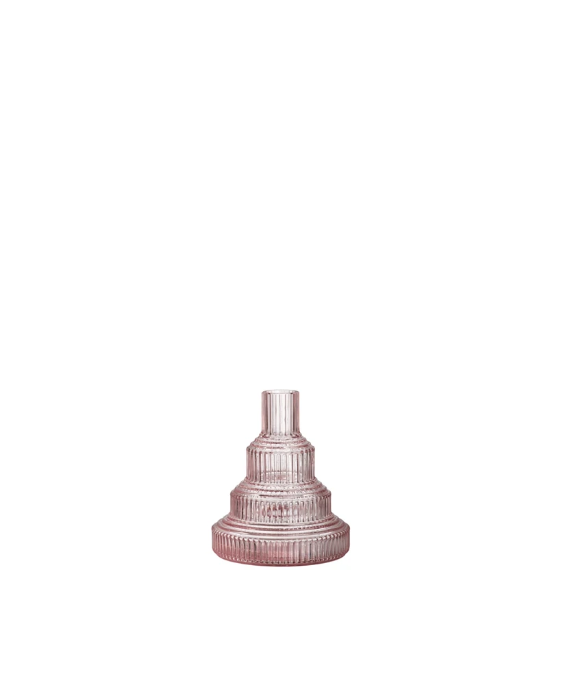 Kosta Boda Pavilion Vase Light Pink Small Vase