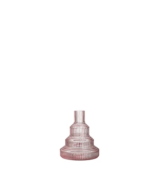 Orrefors Pavilion Vase Light Pink Small Vase