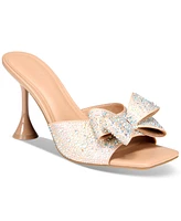 I.n.c. International Concepts Women's Beonna Embellished Bow Slide Sandals, Created for Macy's