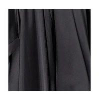 Bebe Women's Solid Satin Sharkbite Dress