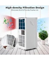 Vebreda 10000 Btu 3-in-1 Portable Air Conditioner with Remote Control