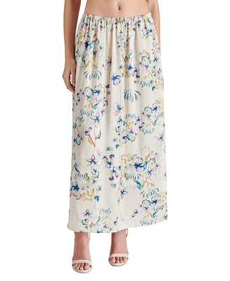 Steve Madden Women's Noemi Floral-Print Pull-On Skirt