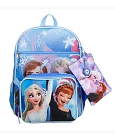 Frozen Girl's 5 Pc Backpack Set