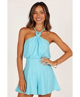 Women's Nadine Halter Romper