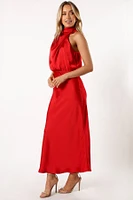 Anabelle Halter Neck Maxi Dress