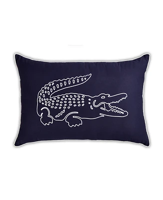 Lacoste Home Big Croc Decorative Pillow, 16" x 24"