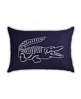 Lacoste Home Big Croc Decorative Pillow, 16" x 24"
