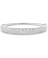 Effy Diamond Openwork Bangle Bracelet (3-1/20 ct. t.w.) in 14k White Gold