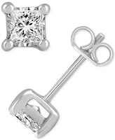 Diamond Princess-Cut Stud Earrings (3/4 ct. t.w.) in 14k Gold