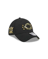 New Era Men's Black Cincinnati Reds 2024 Armed Forces Day 39THIRTY Flex Hat